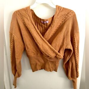 Dottie Couture wrap sweater